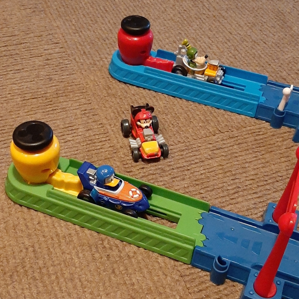 Mickey Mouse race track